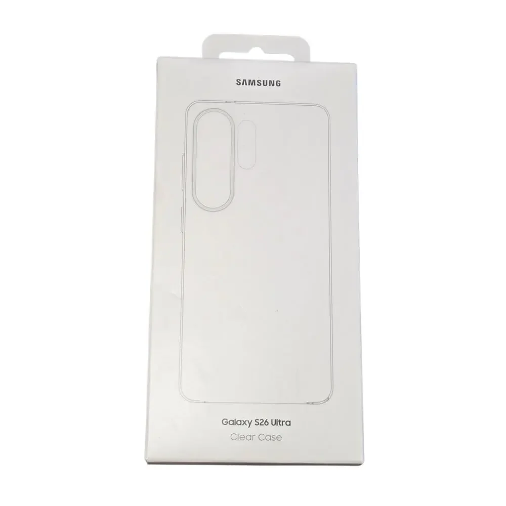 New Galaxy S26 Ultra Clear Case Transparent OEM Sealed